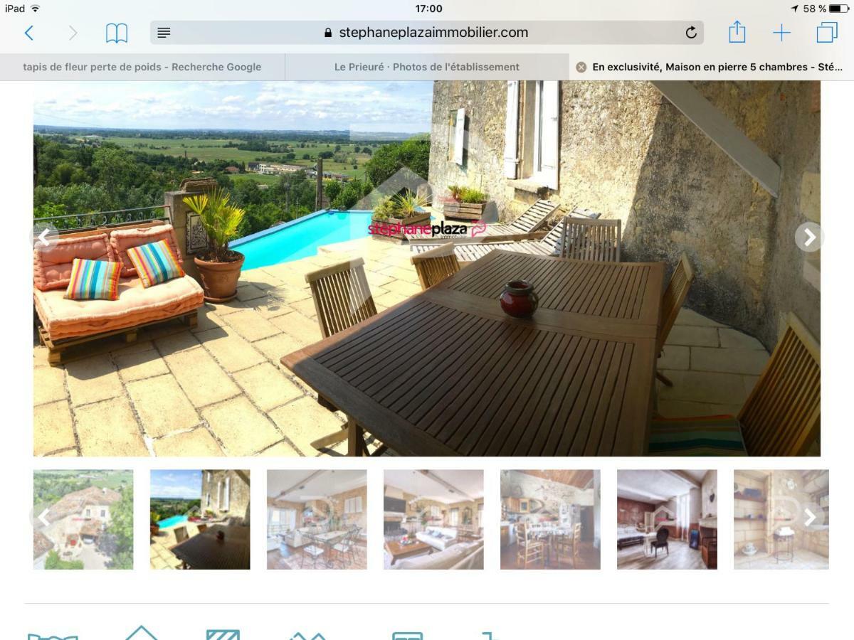 Le Prieure Bed and Breakfast Saint-Pey-de-Castets Εξωτερικό φωτογραφία